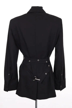 Blazer Time Noir en Laine