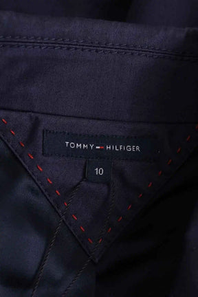 Blazer Tommy Hilfiger Bleu en Coton