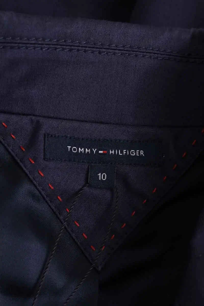 Blazer Tommy Hilfiger Bleu en Coton