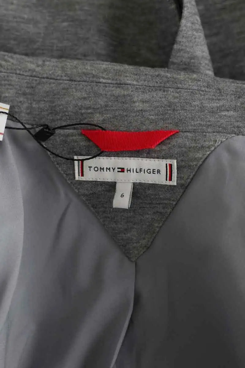 Blazer Tommy Hilfiger Gris en Coton