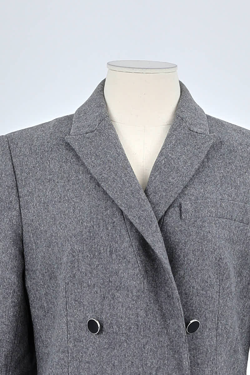 Blazer Tommy Hilfiger Gris en Laine