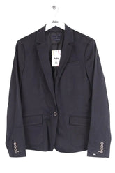 Blazer Tommy Hilfiger Marine en Coton, taille XL - Seconde Main