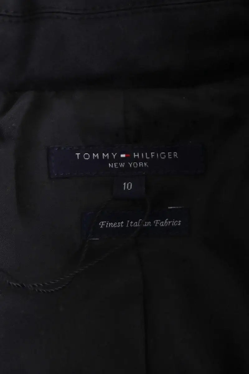 Blazer Tommy Hilfiger Marine en Coton