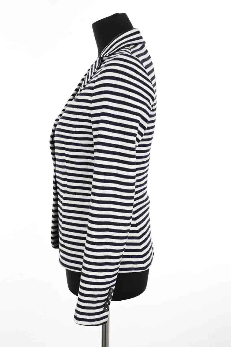 Blazer Tommy Hilfiger Marine en Coton