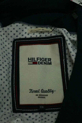 Blazer Tommy Hilfiger Marine en Coton