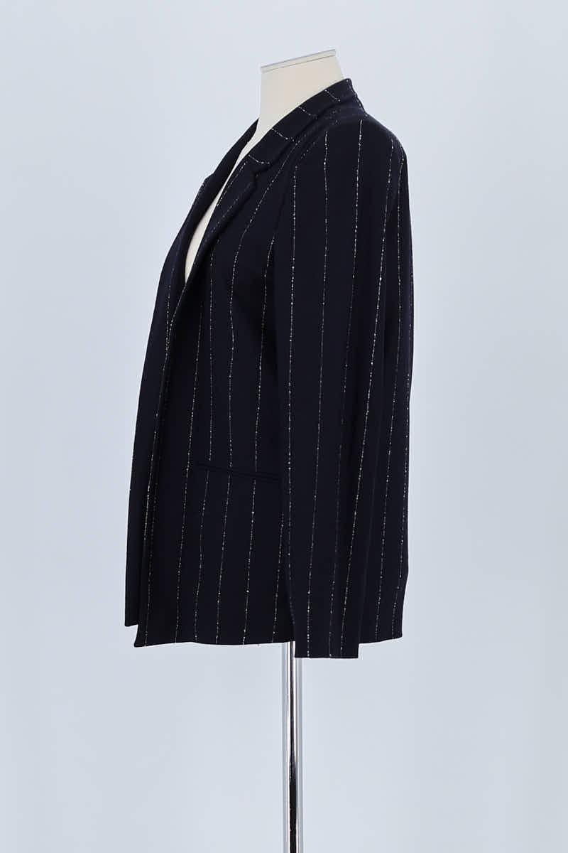 Blazer Valentine Gauthier Marine en Laine