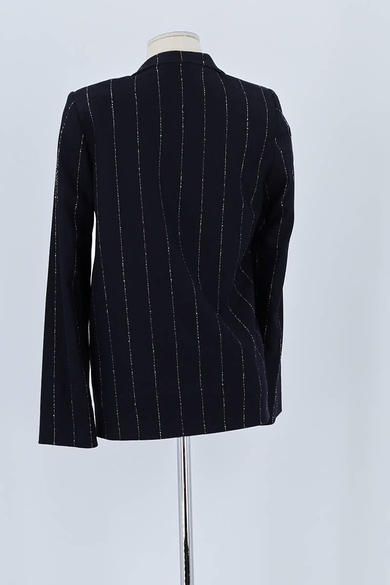 Blazer Valentine Gauthier Marine en Laine