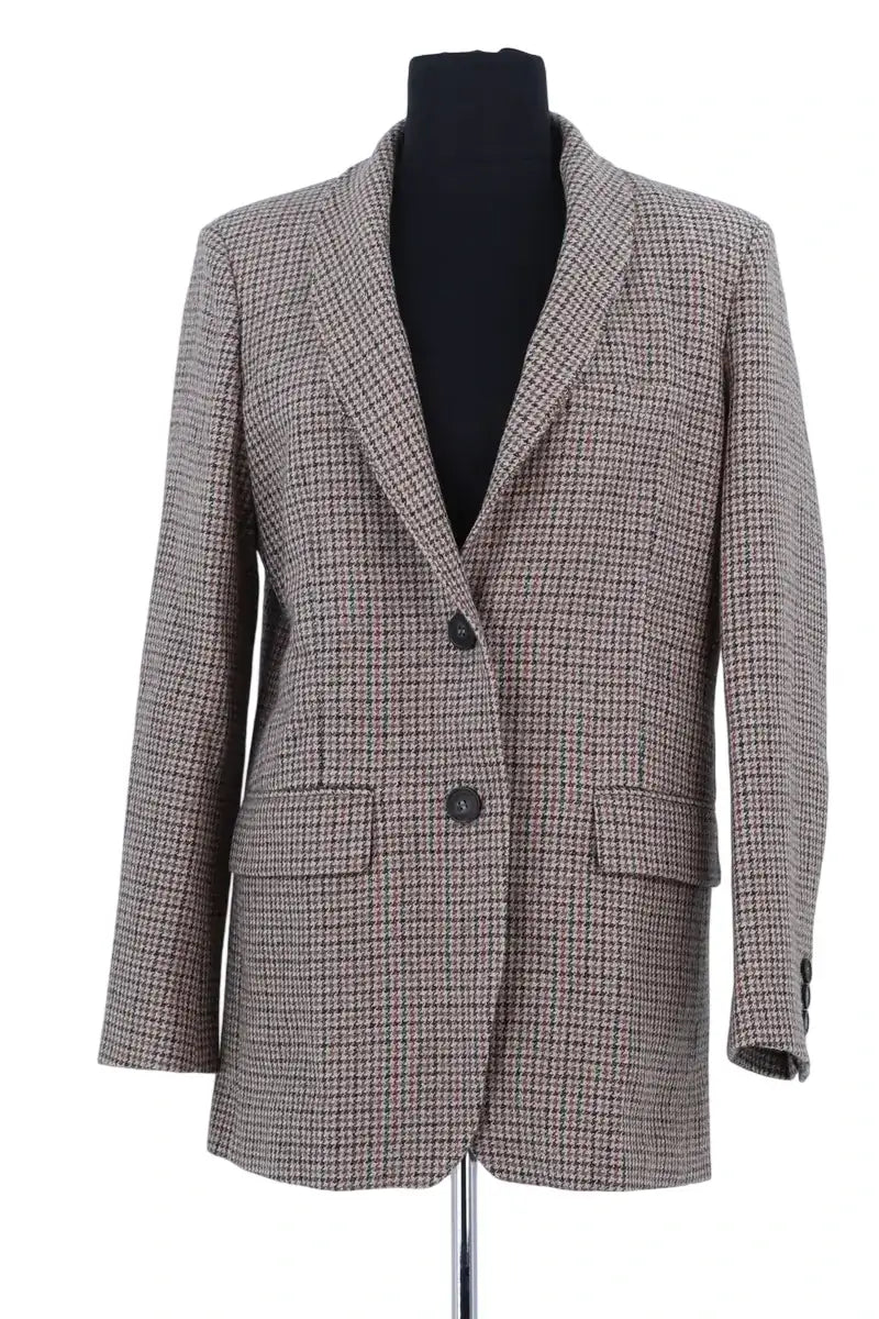 Blazer Vanessa Bruno Beige en Laine, taille S - Seconde Main