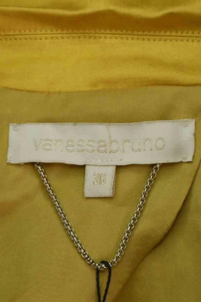 Blazer Vanessa Bruno Jaune en Lin