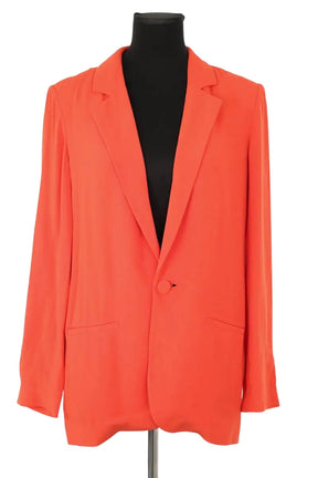 Blazer Vanessa Bruno Orange en Synthétique, taille S - Seconde Main