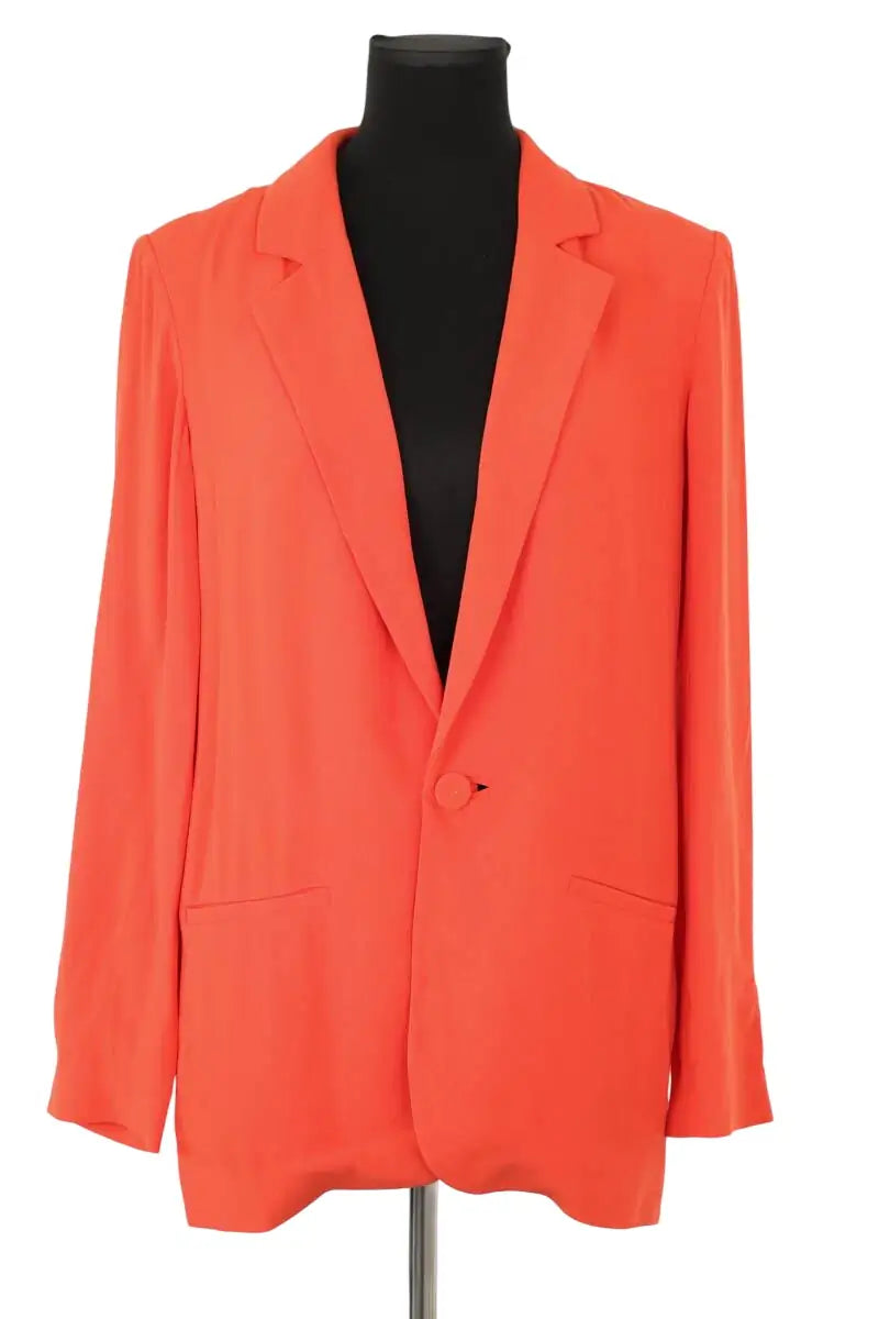 Blazer Vanessa Bruno Orange en Synthétique, taille S - Seconde Main