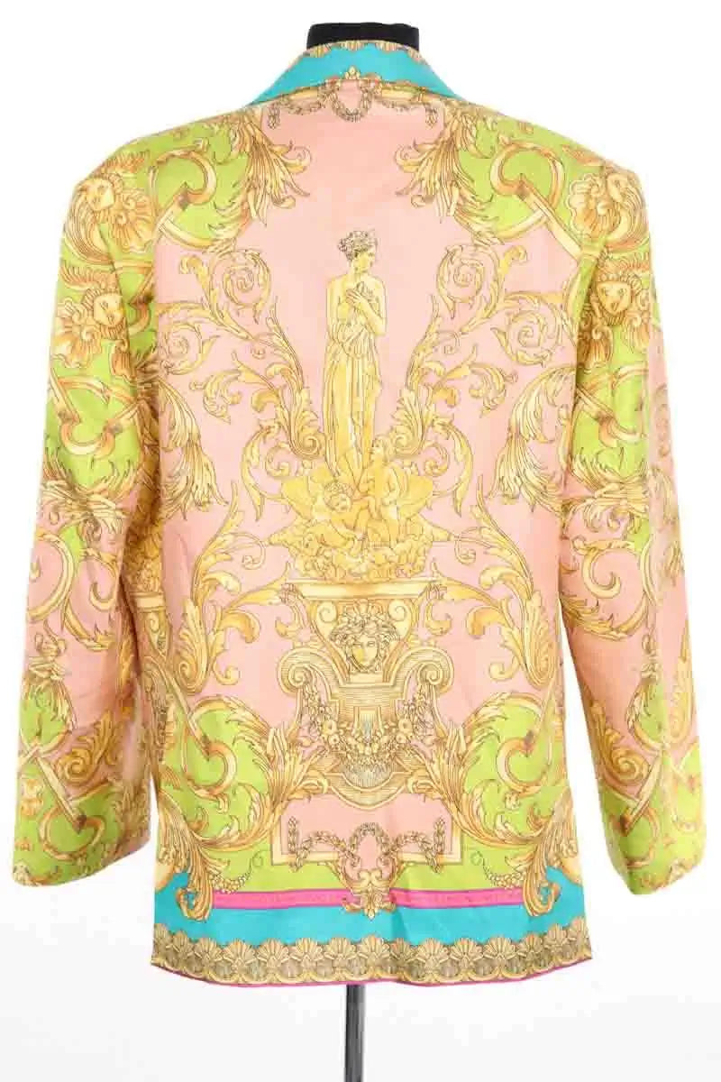 Blazer Versace Multicolore en Soie