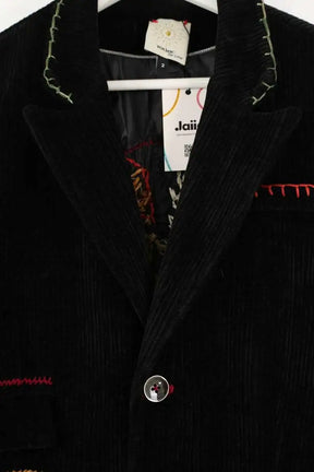 Blazer Younic By Dina Noir en Coton