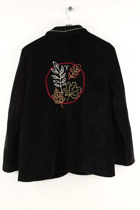 Blazer Younic By Dina Noir en Coton
