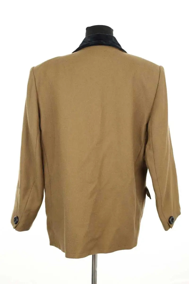 Blazer Yves Saint Laurent Camel en Laine