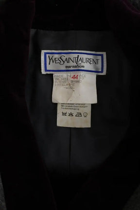 Blazer Yves Saint Laurent Gris en Laine