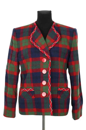 Blazer Yves Saint Laurent Multicolore en Laine, taille XXL - Seconde Main