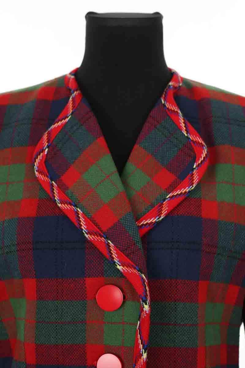 Blazer Yves Saint Laurent Multicolore en Laine