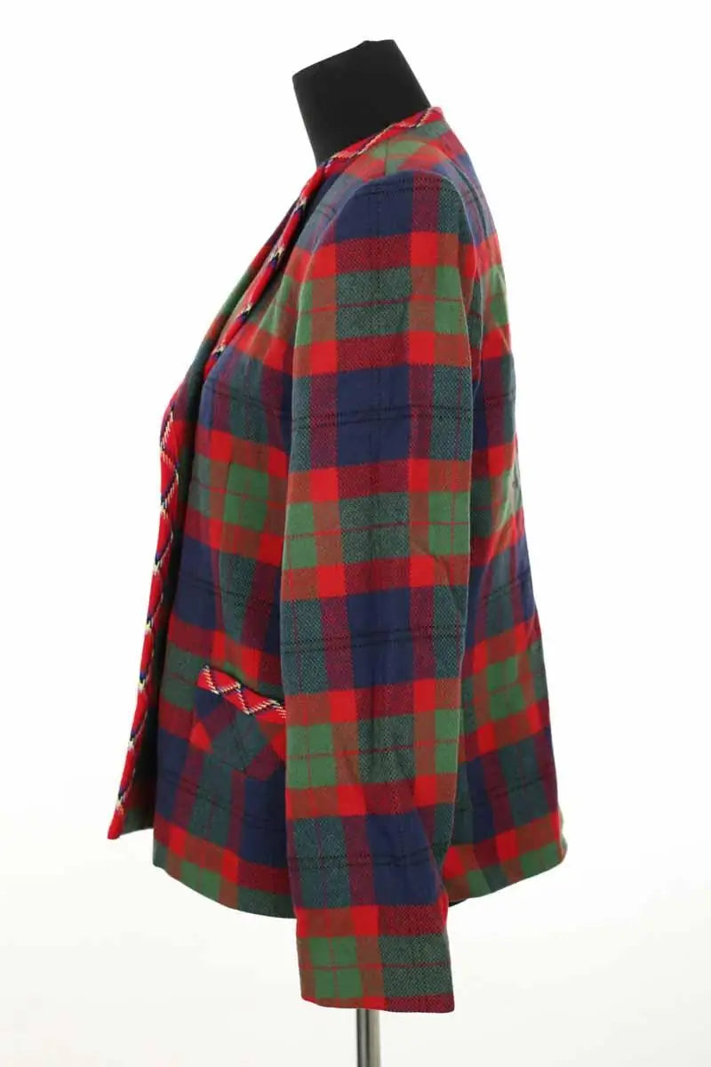Blazer Yves Saint Laurent Multicolore en Laine