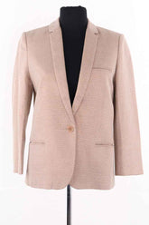 Blazer Zadig & Voltaire Beige en Viscose, taille S - Seconde Main