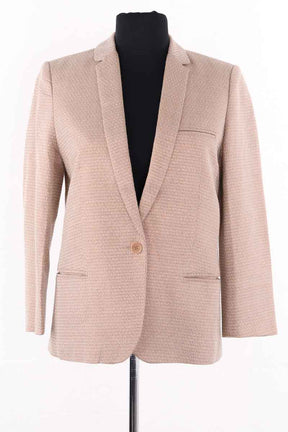 Blazer Zadig & Voltaire Beige en Viscose, taille S - Seconde Main