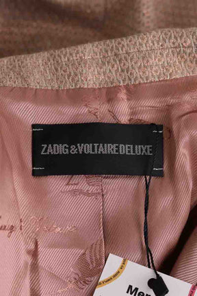 Blazer Zadig & Voltaire Beige en Viscose