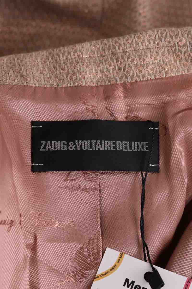 Blazer Zadig & Voltaire Beige en Viscose