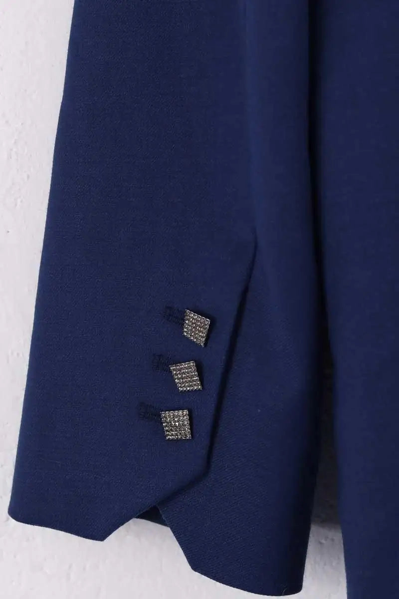 Blazer Zadig & Voltaire Bleu en Synthétique