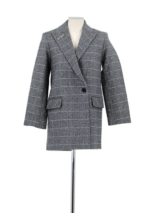 Blazer Zadig & Voltaire Gris en Laine, taille XS - Seconde Main