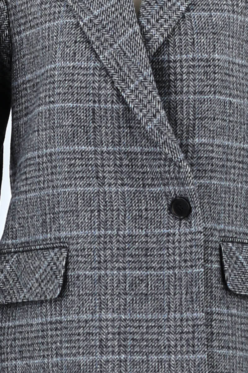 Blazer Zadig & Voltaire Gris en Laine