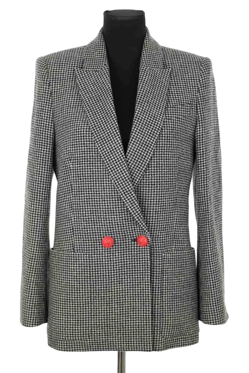 Blazer Zadig & Voltaire Noir en Laine, taille M - Seconde Main