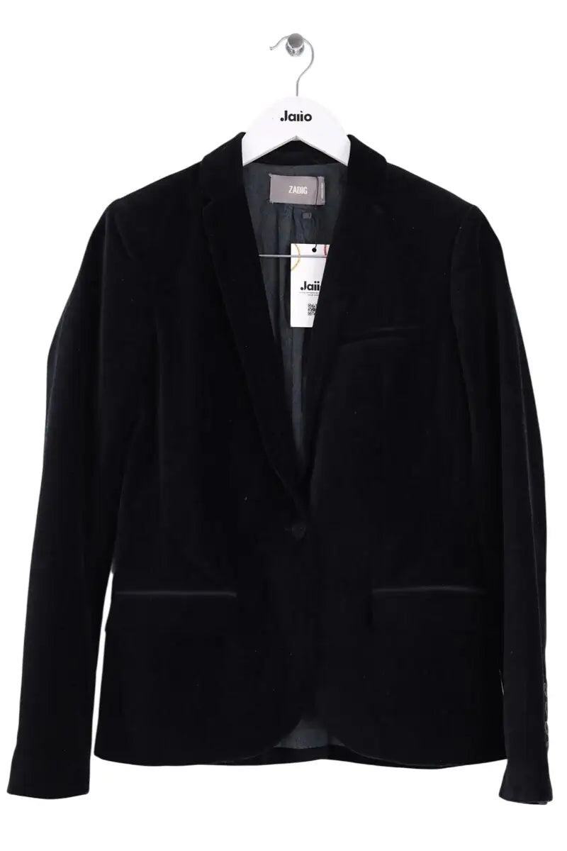 Blazer Zadig & Voltaire Noir en Laine, taille XS - Seconde Main