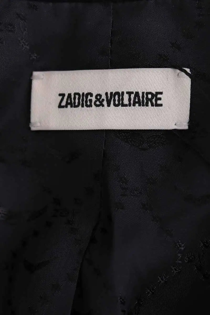 Blazer Zadig & Voltaire Noir en Synthétique