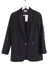 Blazer Zadig & Voltaire Noir en Synthétique, taille S - Seconde Main