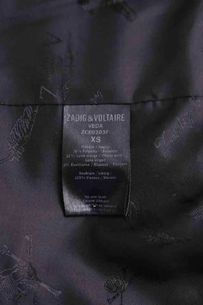 Blazer Zadig & Voltaire Noir en Synthétique