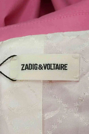 Blazer Zadig & Voltaire Rose en Coton