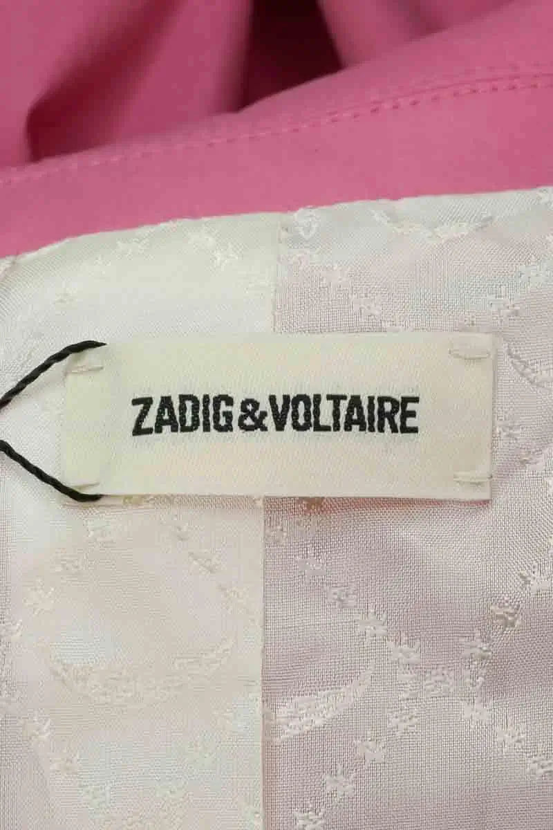 Blazer Zadig & Voltaire Rose en Coton