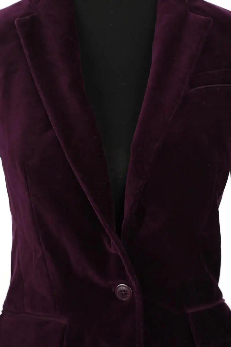 Blazer Zadig & Voltaire Volver Violet en Coton