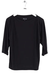 Blouse Agnès B. Noir en Synthétique, taille L - Seconde Main