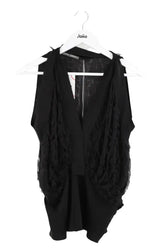 Blouse Alberta Ferretti Noir en Soie, taille M - Seconde Main