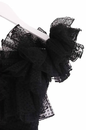 Blouse Alexandre Vauthier Noir en Synthétique