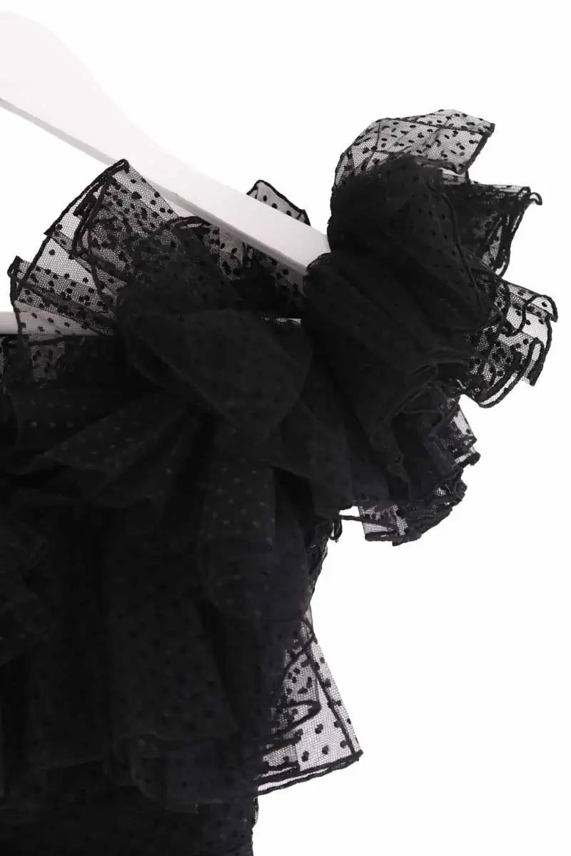 Blouse Alexandre Vauthier Noir en Synthétique