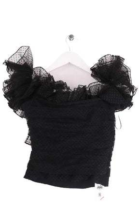 Blouse Alexandre Vauthier Noir en Synthétique