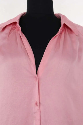 Blouse American Vintage Rose en Synthétique