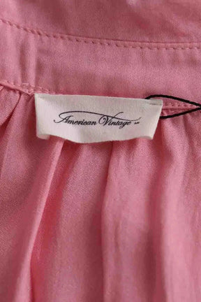 Blouse American Vintage Rose en Synthétique