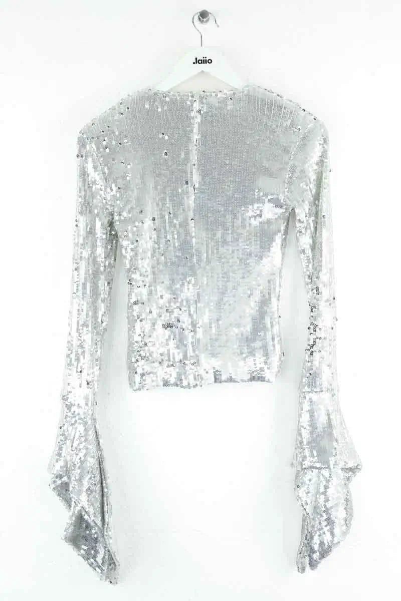 Blouse Ami Argent en Polyester
