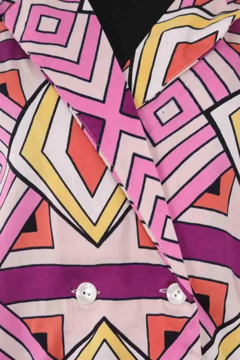 Blouse AML Paris Multicolore en Soie