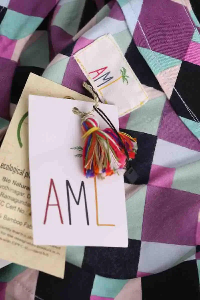 Blouse AML Paris Multicolore en Synthétique