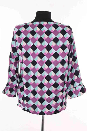 Blouse AML Paris Violet en Soie