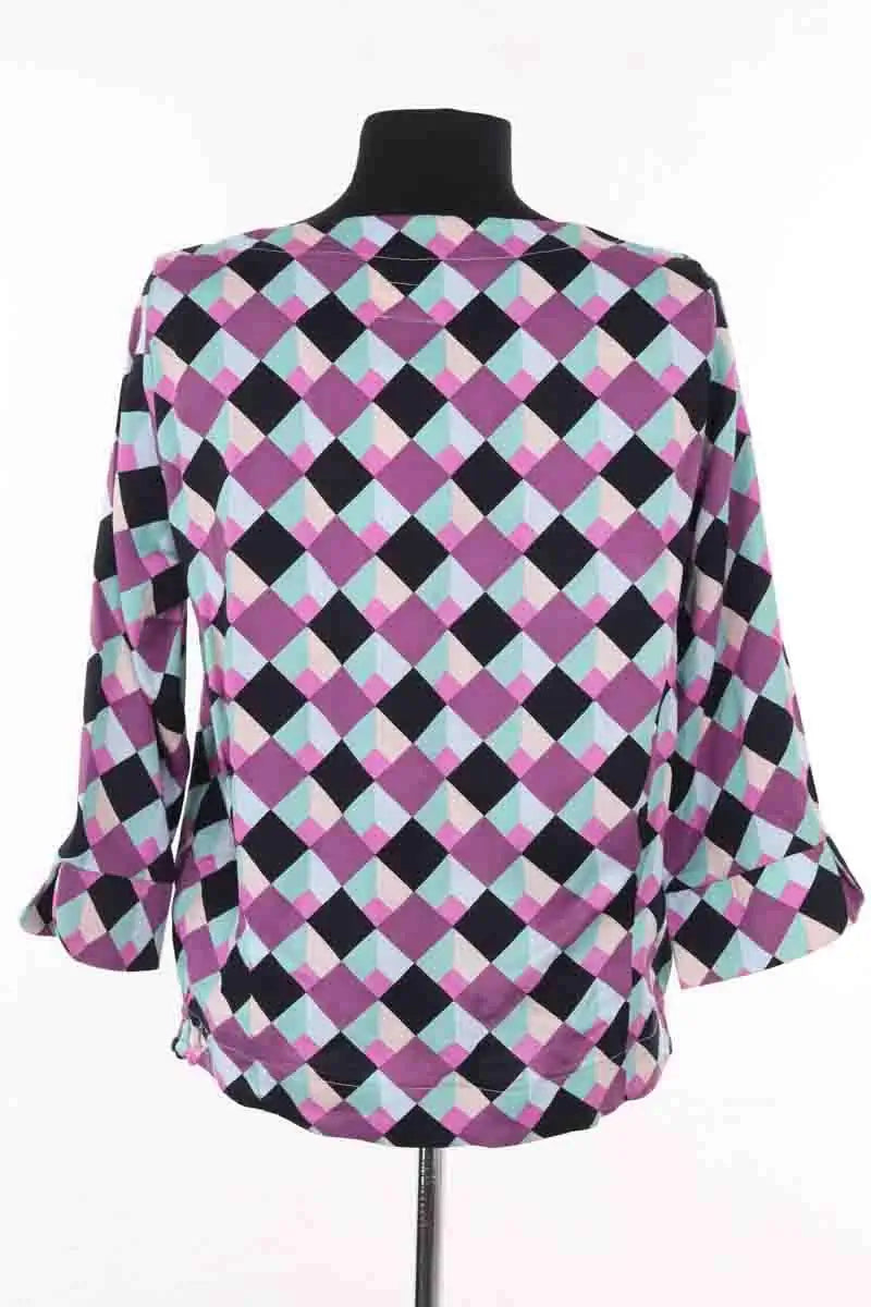 Blouse AML Paris Violet en Soie